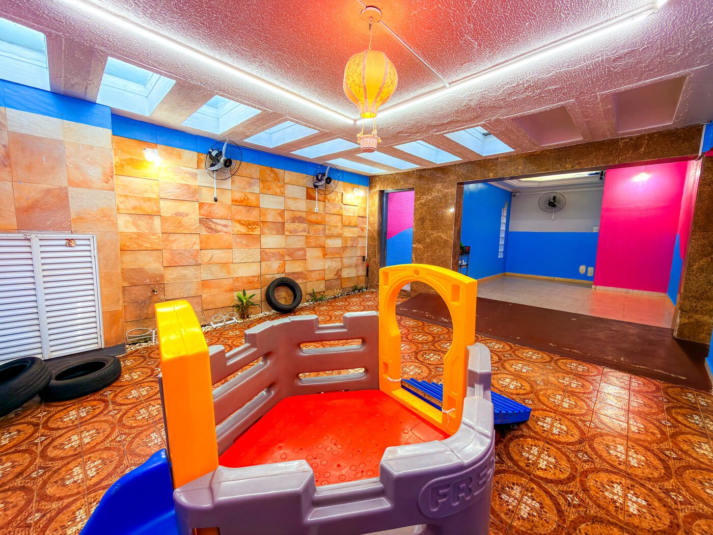 Área de Day Care da Stravaganza